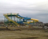 Crystal Beach water slide